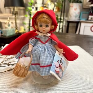 Madame Alexander Storyland Doll Little Red Riding Hood - Vintage Rare 1970s 7.5"